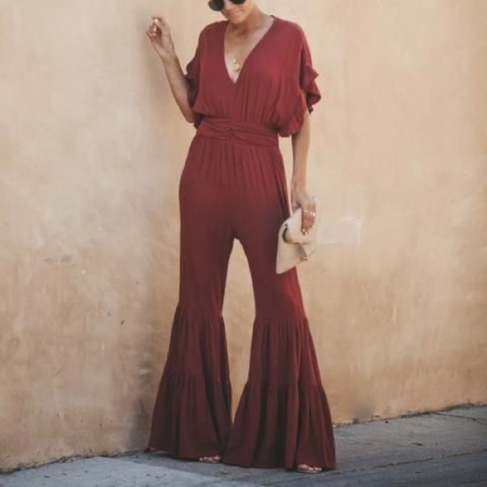 Bell Bottom Jumpsuit